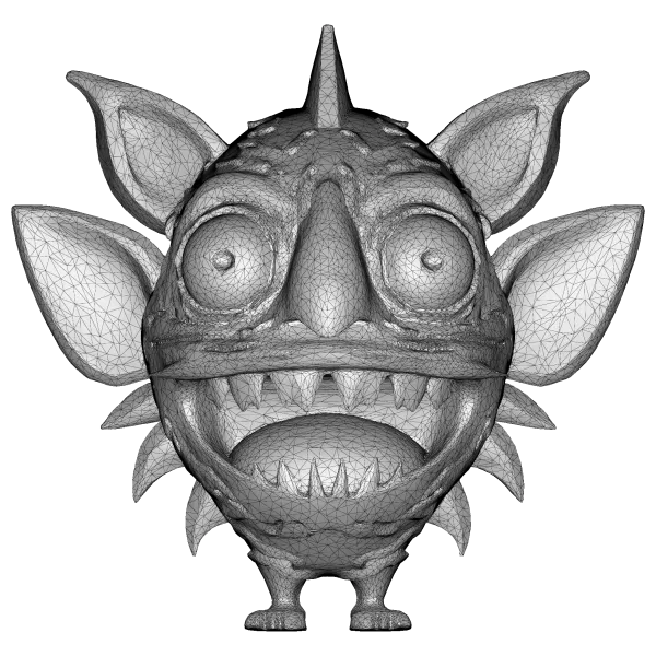 Sea Goblin Monsters – 10 High-Poly Kitbash Creature Pack - Model preview 5