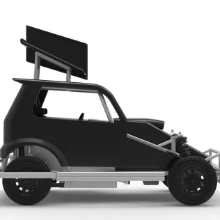 New Zealand Ministock car Version 3 Scale 1:25 - Model thumbnail 22