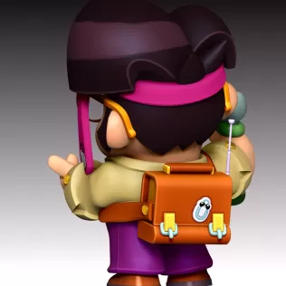 Jae-yong - Brawl Stars - Model thumbnail 8