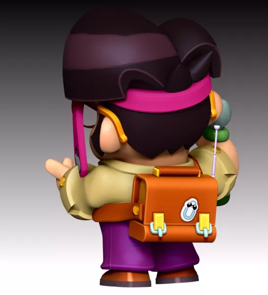 Jae-yong - Brawl Stars - Model preview 8