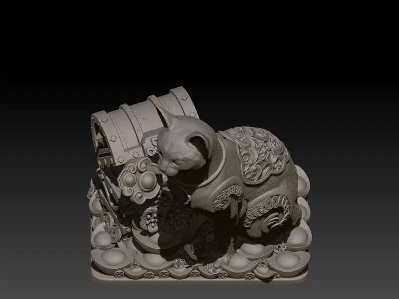 Zodiac Cat - Model preview 3