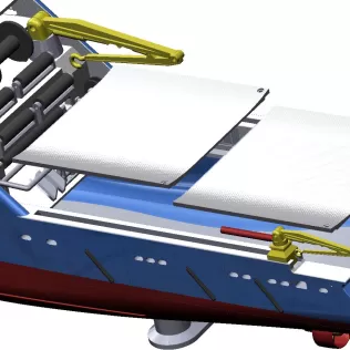 Bourbon – Horizon Arctic Ocean Going Tugs 1m model - Model thumbnail 15