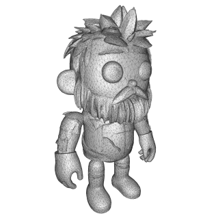 Fantasy Toy Character Collection Kitbash High-Poly 3D Model Set - Model thumbnail 17