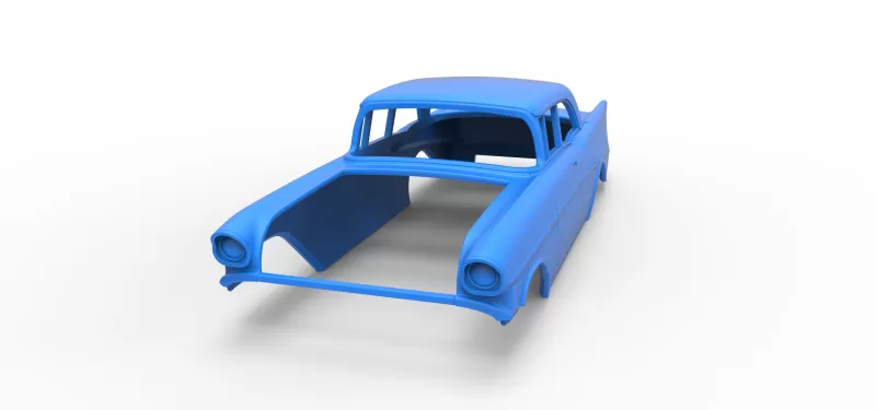 Shell of Gasser Scale 1:25 - Model preview 4