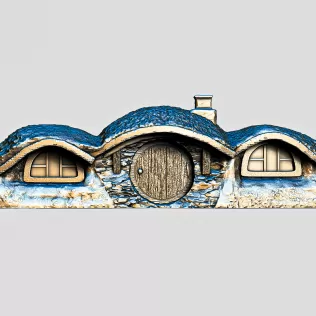 Hobbit Hill House #RoZ - Model thumbnail 1
