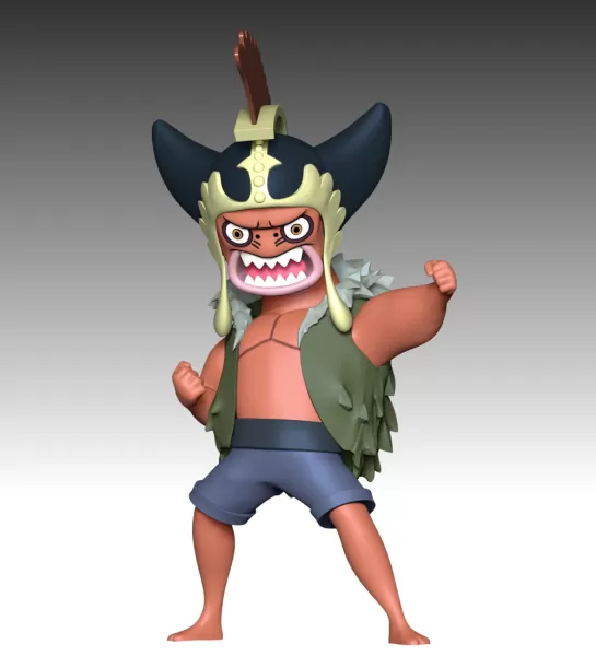 Daruma - One Piece - Model preview 3