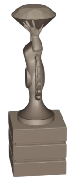 BEST OF THE YEAR 2025 TROPHY – PREMIUM EDITION - Model preview 4