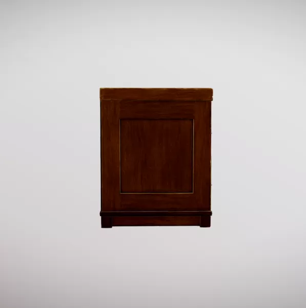 Vintage Wooden Drawer - Model preview 1