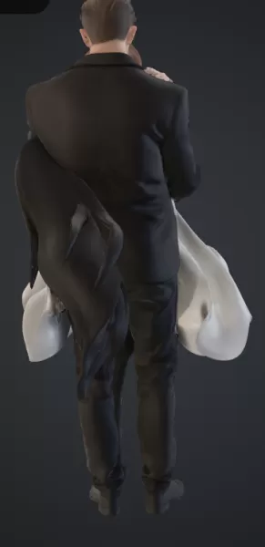 paar tanzend - Model preview 2