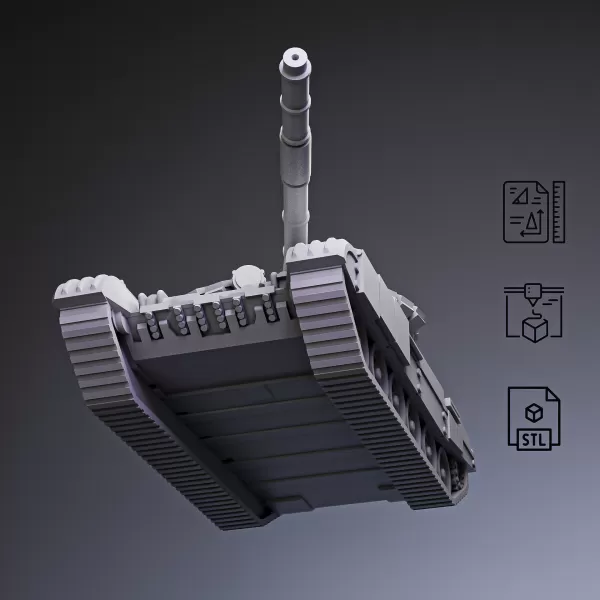 T-72 Main Battle Tank #RoZ - Model preview 1