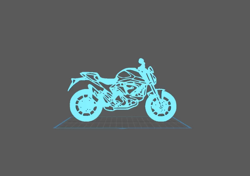 Ducati - Monster Wall Art - Model preview 2