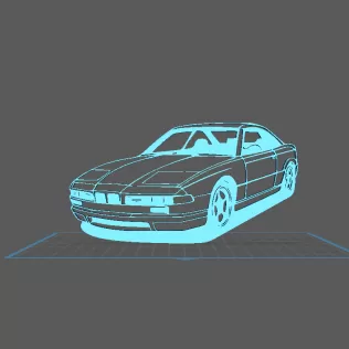 BMW - Serie 8 E31 Wall Art