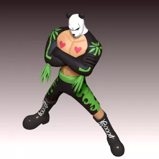 Pandaman - One Piece - Model thumbnail 8