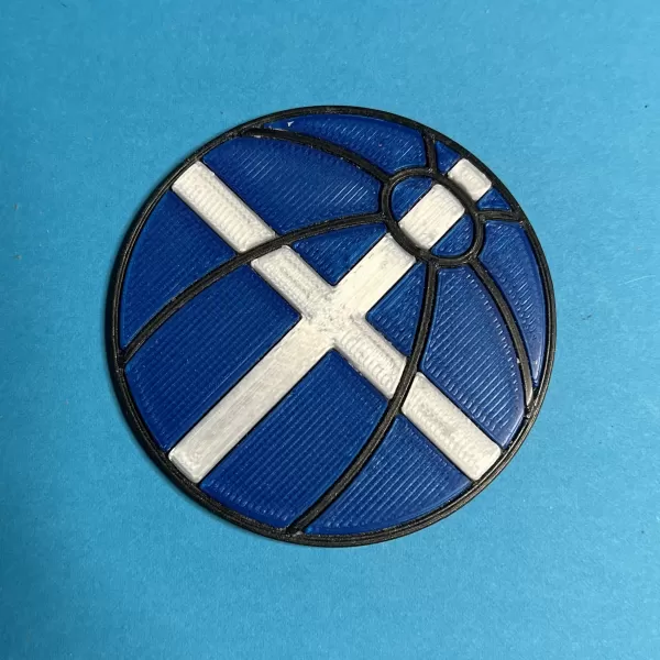 Beachball of Liberty Badge for Scotland - Model preview 3