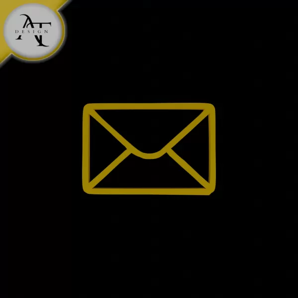 Simple Letter Symbol - 2D Art - Model preview 1