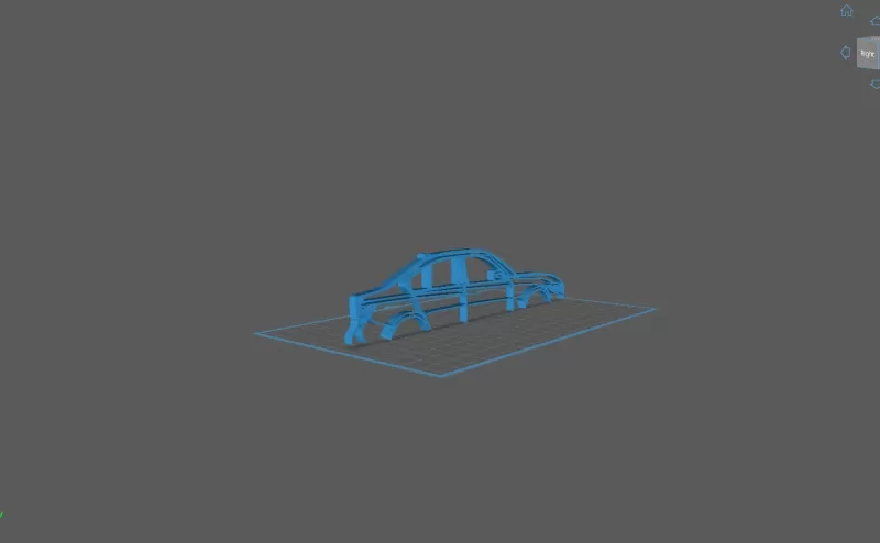 BMW - G20 M340 Wall Art - Model preview 2