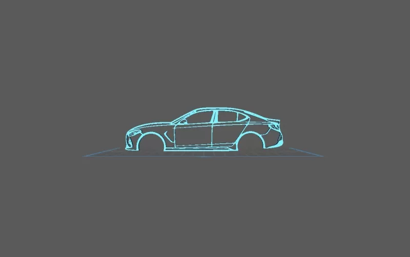 Genesis - G70 Wall Art - Model preview 1