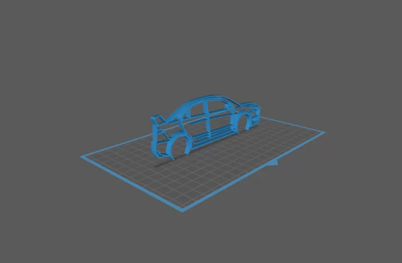 Mitsubishi - EVO 10 Wall Art - Model preview 1