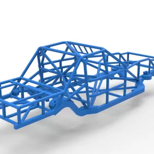 Frame of IMCA Stock car Scale 1:25 - Model thumbnail 12