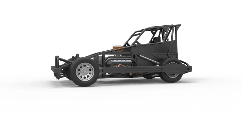 New Zealand Superstock car Base Version 4 Scale 1:25 - Model preview 2