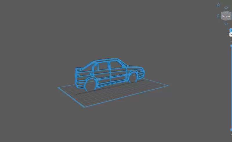 Alfa Romeo - 33 1.7 Wall Art - Model preview 1