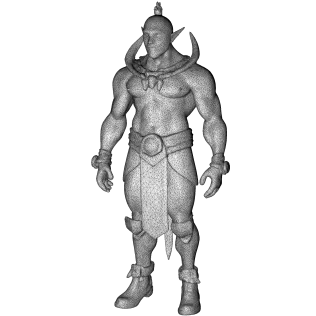 Mythic & Mech Character Collection – High-Poly Kitbash 3D Model - Model thumbnail 19