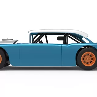 Vintage Asphalt Modified stock car V11 Scale 1:25 - Model thumbnail 9