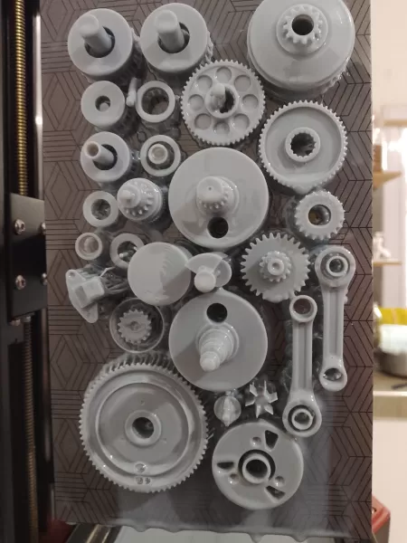 ROTAX FR 125 MAX EVO go kart engine 100 pieces - Model preview 20