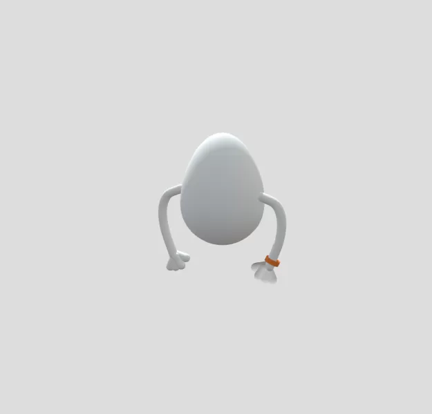 EGG VR PLAYER MODEL - Model preview 3