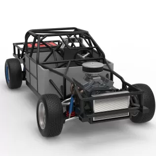IMCA Stock car Base Scale 1:25 - Model thumbnail 26
