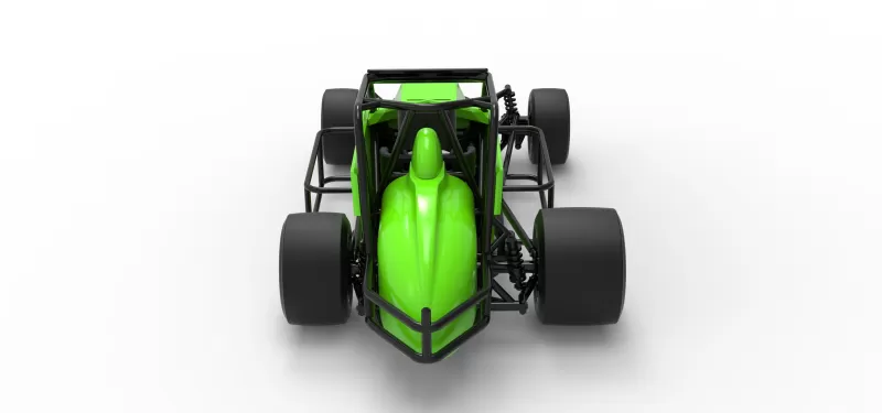 Pavement Silver Crown Car Version 3 Scale 1:25 - Model preview 17