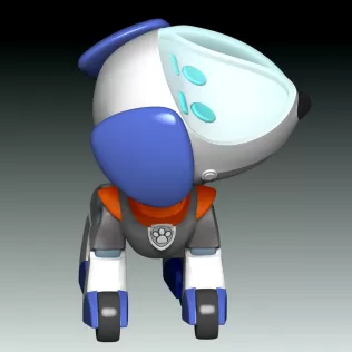 Robo-Dog Paw Patrol - Model thumbnail 4