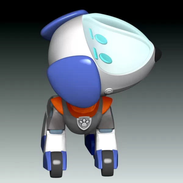 Robo-Dog Paw Patrol - Model preview 4