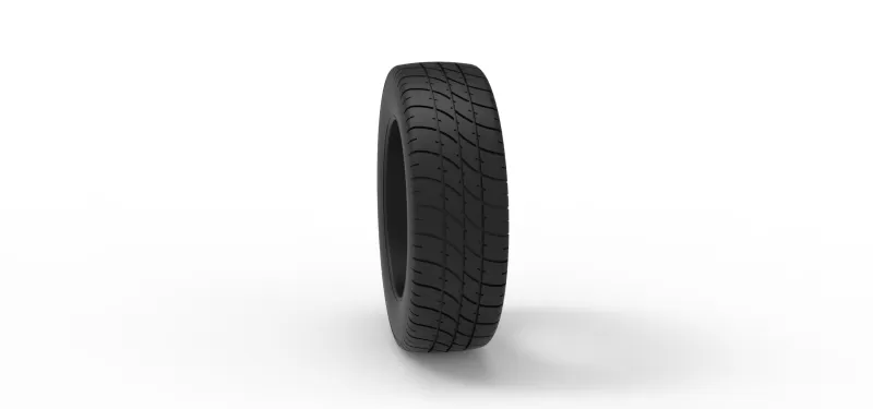 Race tire 10 Scale 1:25 - Model preview 8