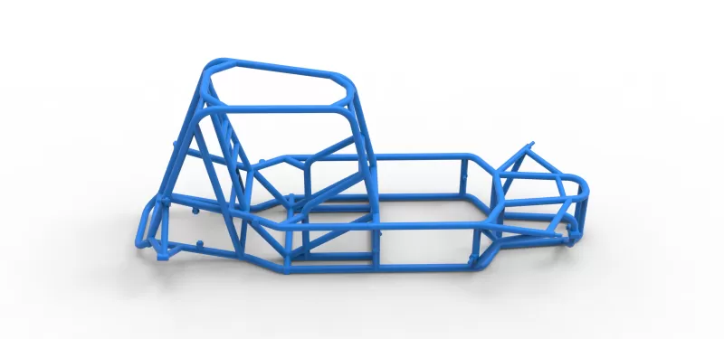 Frame of Silver Crown Car Version 2 Scale 1:25 - Model preview 15