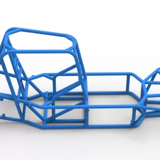 Frame of Silver Crown Car Version 2 Scale 1:25 - Model thumbnail 15