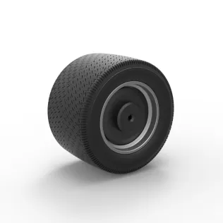 Wheel from Asphalt Modified stock car Version 6 Scale 1:25 - Model thumbnail 8