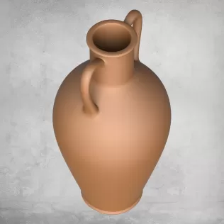 Pottery Vessel 02 - Model thumbnail 3