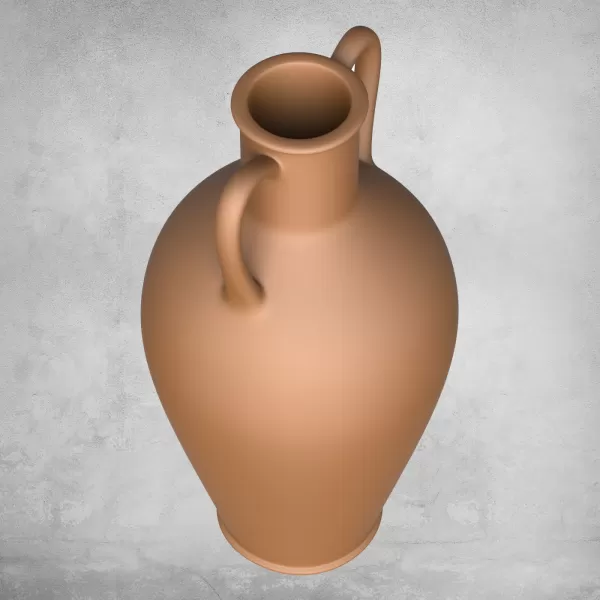 Pottery Vessel 02 - Model preview 3