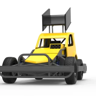 New Zealand Superstock car Version 5 Scale 1:25 - Model thumbnail 6