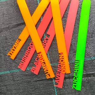 3D Printed Garden Markers STL, Herb and Vegetable Labels 3D Prin - Model thumbnail 3