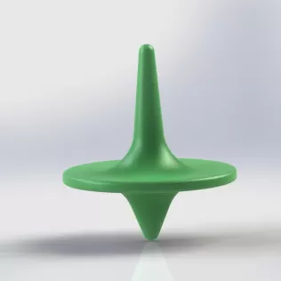 Classic Spinning Top - Model thumbnail 9