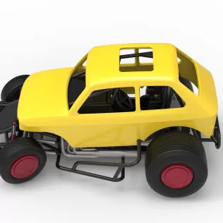 Super rod Version 2 while turning Scale 1:25 - Model thumbnail 10