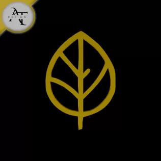 Simple Leaf Symbol - 2D Art