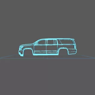 Chevrolet - Surbuban 2015 Wall