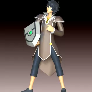 Naofumi Iwatani Fan Art - Model thumbnail 5