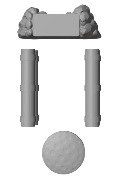 Samurai Karate Trophy – Premium 3D Model - Model preview 16