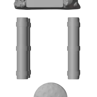 Samurai Karate Trophy – Premium 3D Model - Model thumbnail 16