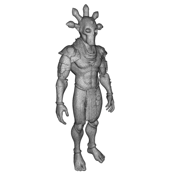 Alien & Fantasy Character Pack (10) — High-Poly Kitbash Bundle - Model preview 21