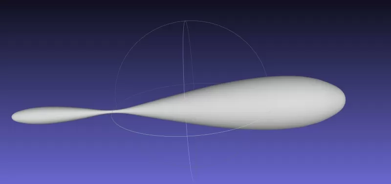 Large Analemma Sundial Gnomon - Model preview 3